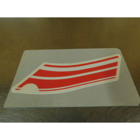 Autocollant de carénage Honda CBR 1000 HURRICANE 1988 64581-MM5-880ZB