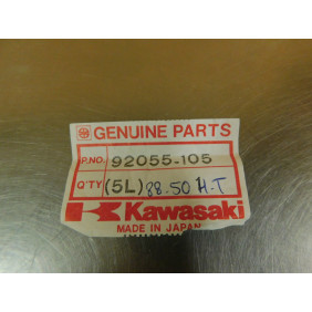 Joint torique tunnel de chaine Kawasaki KL 250 1978-84/ KZ 200/250 1978-1983 92055-105