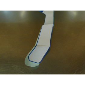 Sticker de plastique latérale gauche Suzuki TS125R 1989-1994 68145-03D20-B52