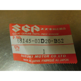 Sticker de plastique latérale gauche Suzuki TS125R 1989-1994 68145-03D20-B52