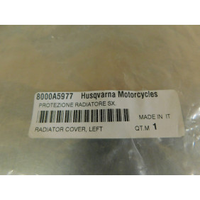 Ecope de radiateur gauche Husqvarna TE 125 2011-2013 8000A5977