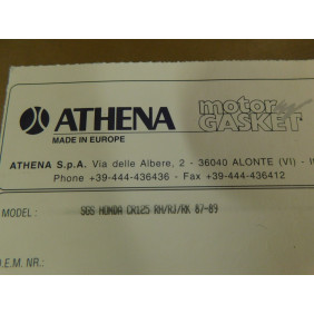 Joint haut moteur ATHENA CR 125 1987-89