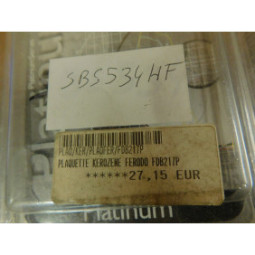 Plaquette de frein FERODO FDB217P