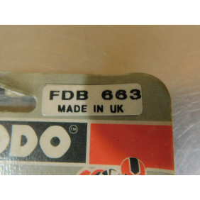 Plaquette de frein FERODO FDB 663