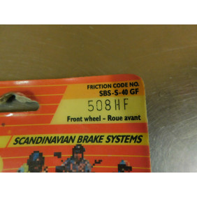 Plaquette de frein avant SBS Honda CB 400 N/ CB 750 F2/ GL 1000 K1 K2 508 HF