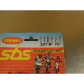 Plaquette de frein avant SBS Yamaha XS 1100 1978-81/ XV 1000 TR1 1981/ XV 920 1981/ XS 850 1980-81 507HF