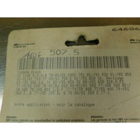 Plaquette de frein avant SBS Yamaha XS 1100 1978-81/ XV 1000 TR1 1981/ XV 920 1981/ XS 850 1980-81 507HF