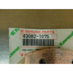 Plaquette de frein arrière Kawasaki EX 250 1988-1990/ KR 250 1989-1991 43082-1075