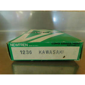 Mâchoires de frein NEWFREN Kawasaki KDX 200 1983-85/ KL 250 1980-84/ KLR 250 GF1236