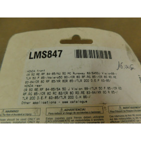 Mâchoires de frein AP Racing Honda CR 50 1984-85/ VISION 50/ CR 60 1985/ CR 80 1983-85/ TLR 200 1983-85 LMS847