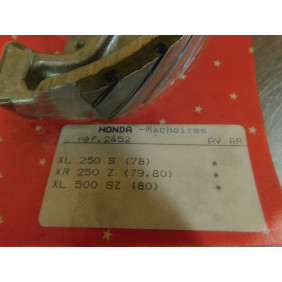 Mâchoires de frein STAR PIECES Honda XL 250 S 1978/ XR 250 1979-80/ XL 500 S 1980