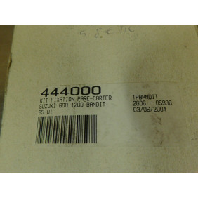 Kit Fixation pare-carter BIHR Suzuki 600-1200 BANDIT 1995-2001