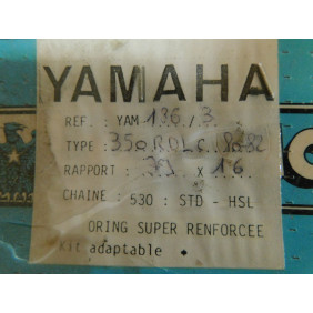 Kit chaine complet Yamaha 350 RDLC 1980-82