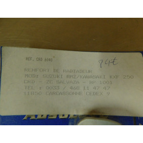 Renforts de radiateurs CRD neufs 250 KXF 2004-05/ 250 RMZ 2004-06