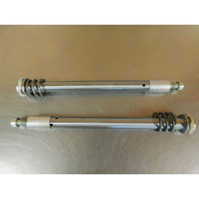 Fourreaux + Ressorts + Tés de fourche supérieur Derbi Gilera 50 RCR