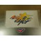 Sticker gauche Honda NX 650 DOMINATOR 1992 87112-MY2-620ZC