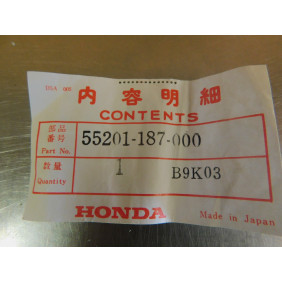 Joint de raccord de filtre à crépine d'huile Honda SA 50 VISION/ NSR 50 TYPE I/ SZX 50 X8R 55201-187-000