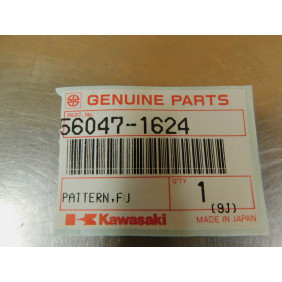 Sticker de réservoir Kawasaki KX 60 1988 56047-1624