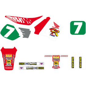 Kit déco Tecnosel Honda 125/250 CR 1990 à 1992