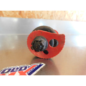 Axe de roue arrière + tendeurs HONDA 125 TL