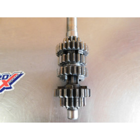 Boite à vitesse + sélection (barillet + fourchettes) YAMAHA 125 TDR 