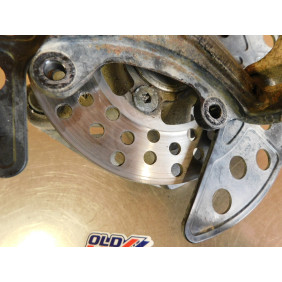 Moyeu/disque/fusée avant gauche YAMAHA 350 RAPTOR 