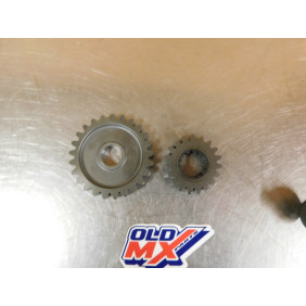 Pignons divers bas moteur YAMAHA 125 YZ 2003-2004