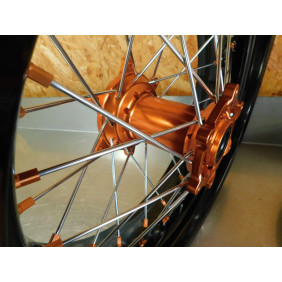 Pack Roues/Jantes Supermotard pour KTM