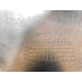 Plaque latérale droite MBK 50 NITRO