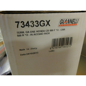 Silencieux GIANNELLI neuf Honda 500 CBF/CBR 2013-2015