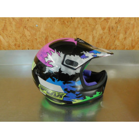 Casque moto cross TRAX neuf - Taille M