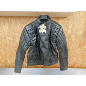 Blouson en cuir Real Leather neuf - Taille 52