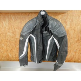 Blouson en cuir moto Mac Adam - Taille M