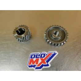 Pignon divers bas moteur Yamaha 125 DTMX
