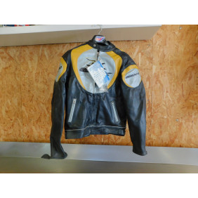 Blouson en cuir moto Suzuki "GSX-R" neuf - Taille XL