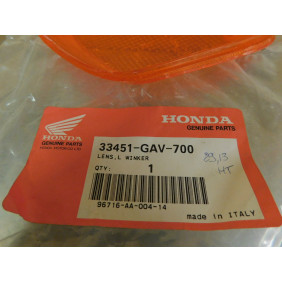Cabochon de clignotant Honda SJ50/100 Bali 1995-1997 33451-GAV-700