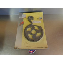 Kit chaine complet neuf Suzuki TS.50 1996/97