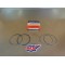 Segments Kawasaki pour KZ750 1980-1983 13008-5031
