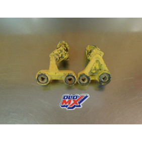 Cales pieds + support Suzuki 350 DR