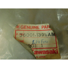 Plaque latérale droite Kawasaki 250/500 KX 1988 36001-1391-AM