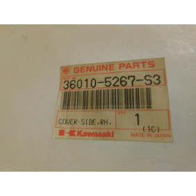 Cache latérale droit Kawasaki EX500 1990-1991 36010-5267-S3