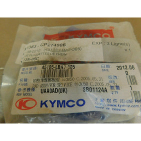 Jeu de plaquettes de frein avant Kymco KXR 250/ UXV 450/500/700 /MAXXER 250/300 /MXU 250/300/500 45105-LBA7-305