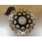 Disque de frein Supermotard 320mm + Patte déport Honda 250/450 CRF 2015-2023
