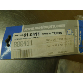 Câble gaz tirage universel MOTION PRO pour carbu KEIHIN PJ 34-38mm, Mikuni TM 28-34mm, PWK 28-39mm 01-0411