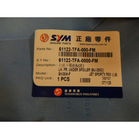 Flanc Gauche SYM 50 Jet sport x R 2006 61122-TFA-0000-FM