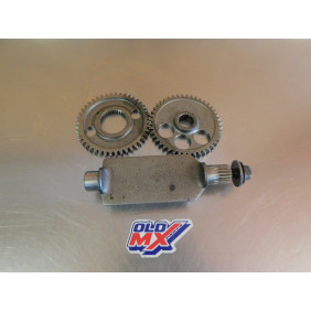 Arbre d'équilibrage + pignons Honda 350 Odyssey