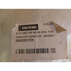 Plaque phare neuve DERBI Senda SM X-Treme 00H022573725