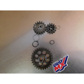 Pignons divers bas moteur KTM 250 EXCF 2007 