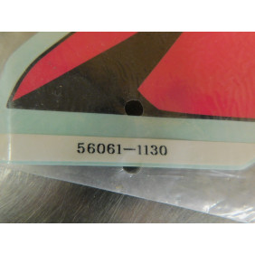 Paire de stickers Kawasaki ZX750-L3 1995 56061-1130 / 56061-1131