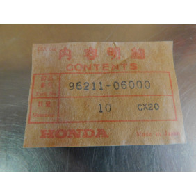 Bille d'acier de direction Honda 96211-06000
